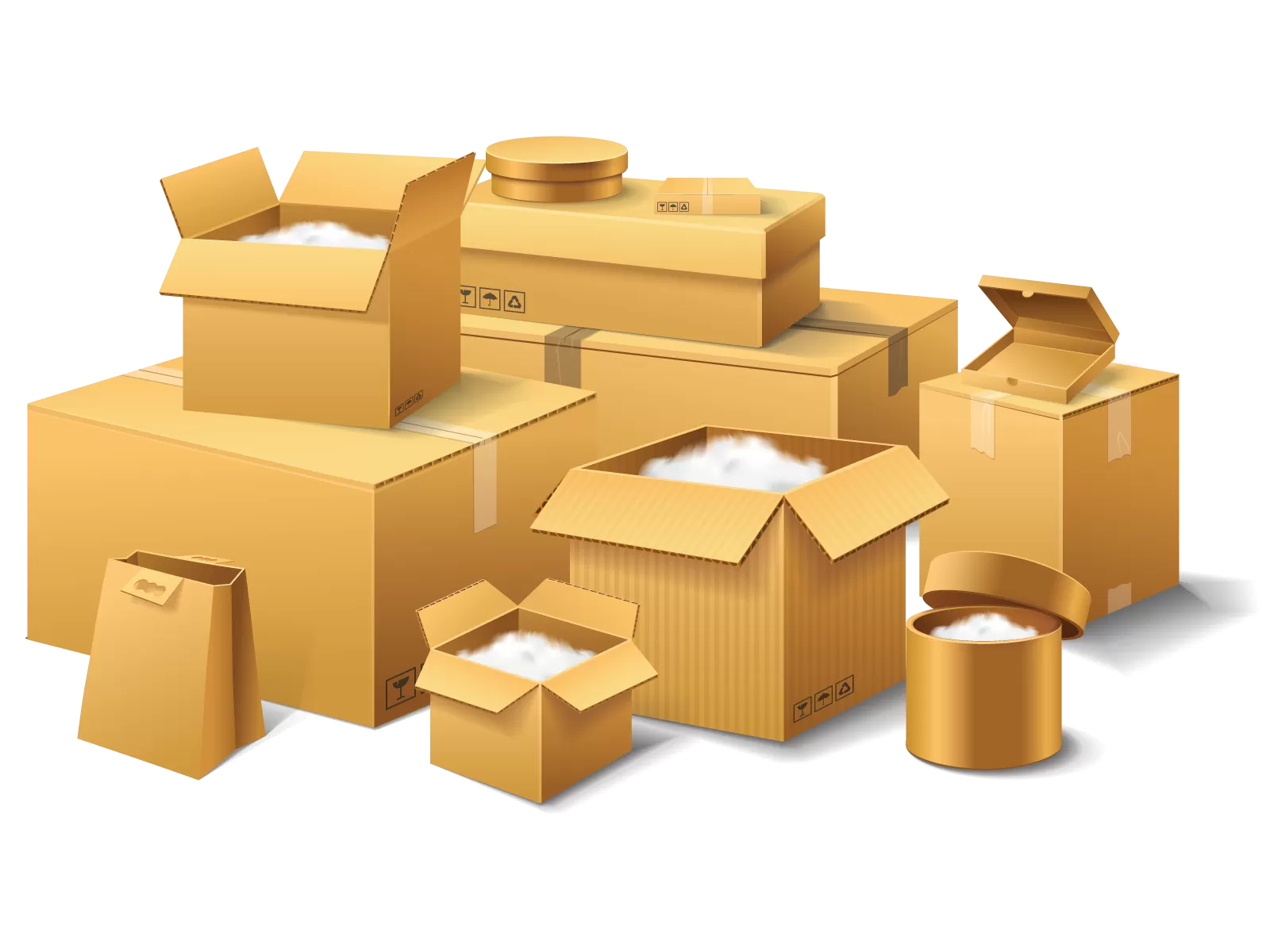 Corrugated Cardboard & Box Styles